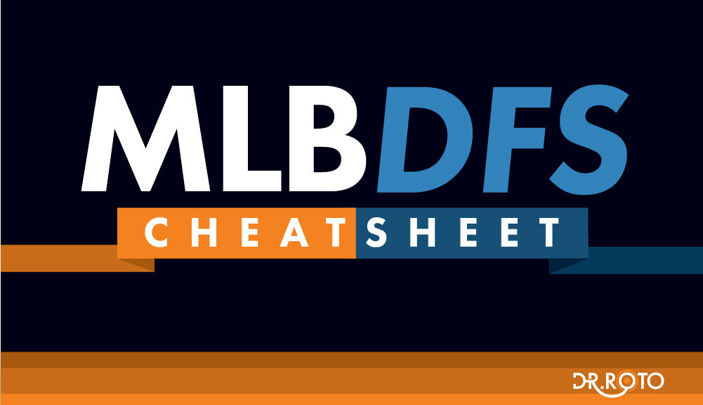 MLB DFS Cheat Sheet: Best DraftKings, FanDuel Plays 9/20 