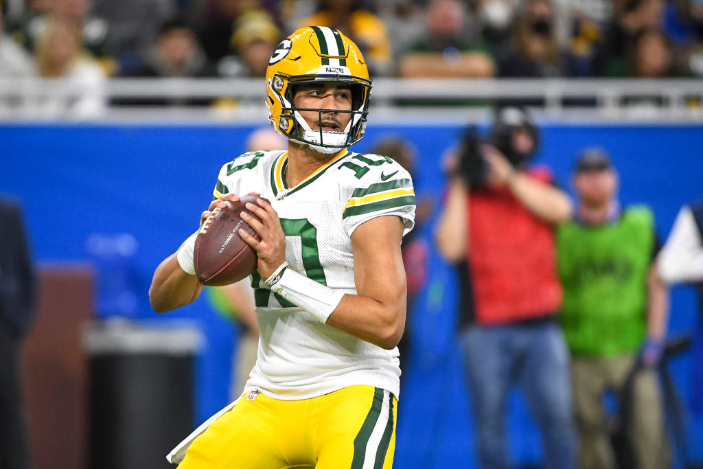 Packers' Jordan Love connects with Josiah Deguara for a 62-yard