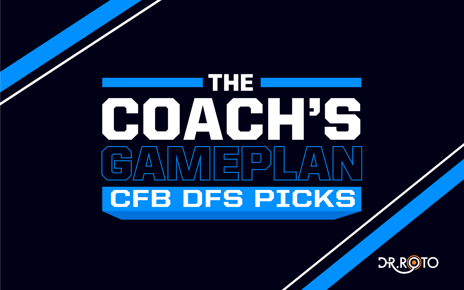 best cfb dfs plays today