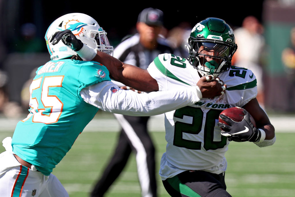 Dolphins vs Jets Fantasy Football Worksheet, Week 5