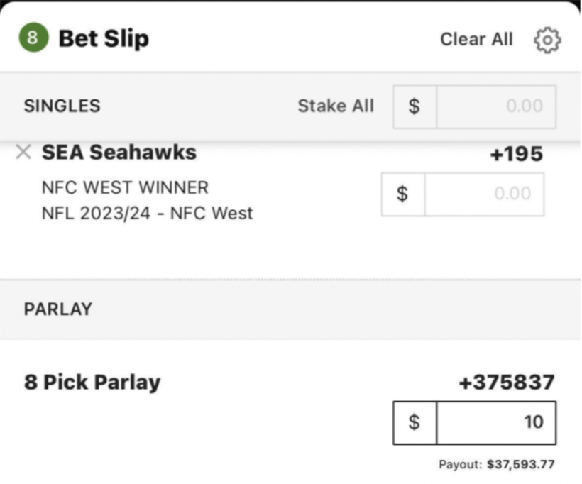 NFL Parlay Betting Strategy