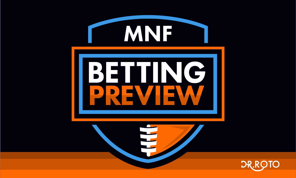 mnf betting lines