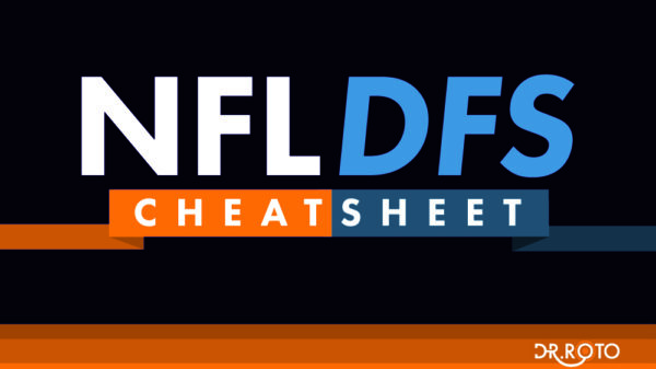 Staff NFL DFS Cheat Sheet Week 7