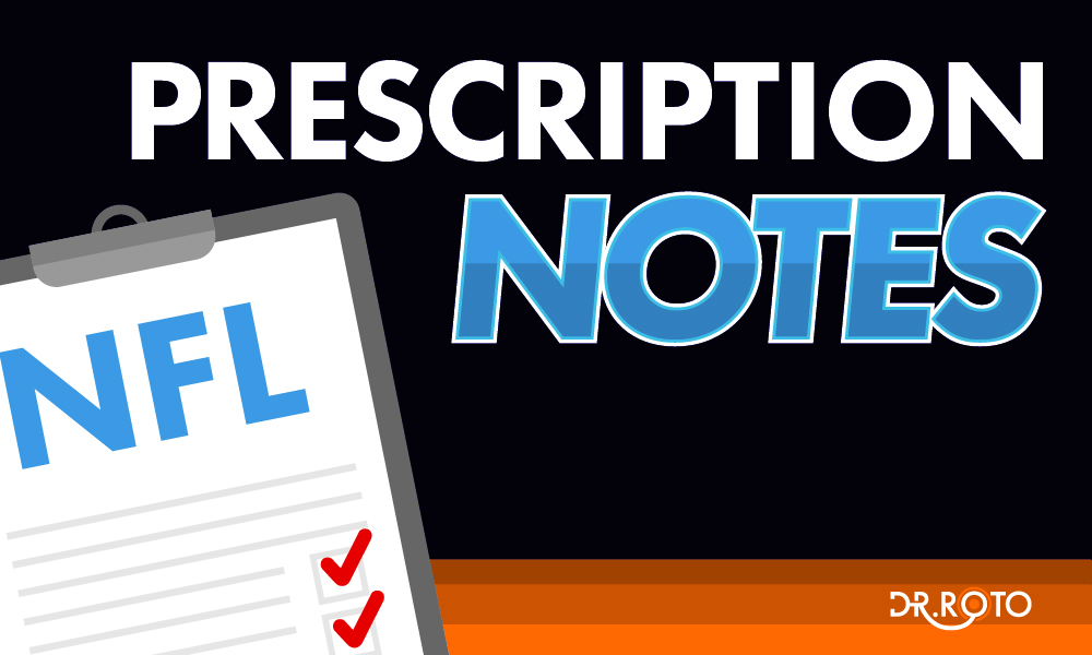 Week 3 Fantasy Football Prescription Notes 