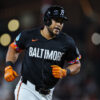 Anthony Santander #25 of the Baltimore Orioles