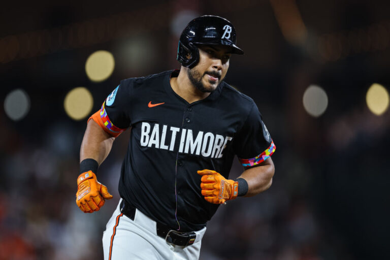 Anthony Santander #25 of the Baltimore Orioles