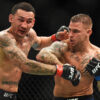 Dustin Poirier punches Max Holloway