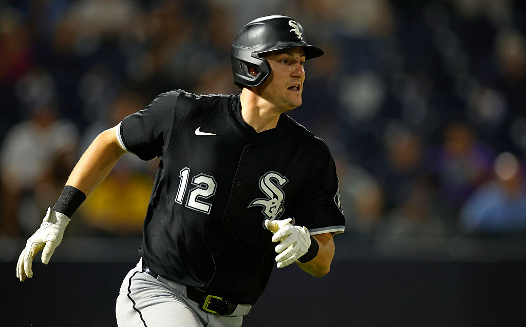 Colson Montgomery #12 of the Chicago White Sox