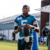 Wide Receiver Dyami Brown #5 of the Jacksonville Jaguars